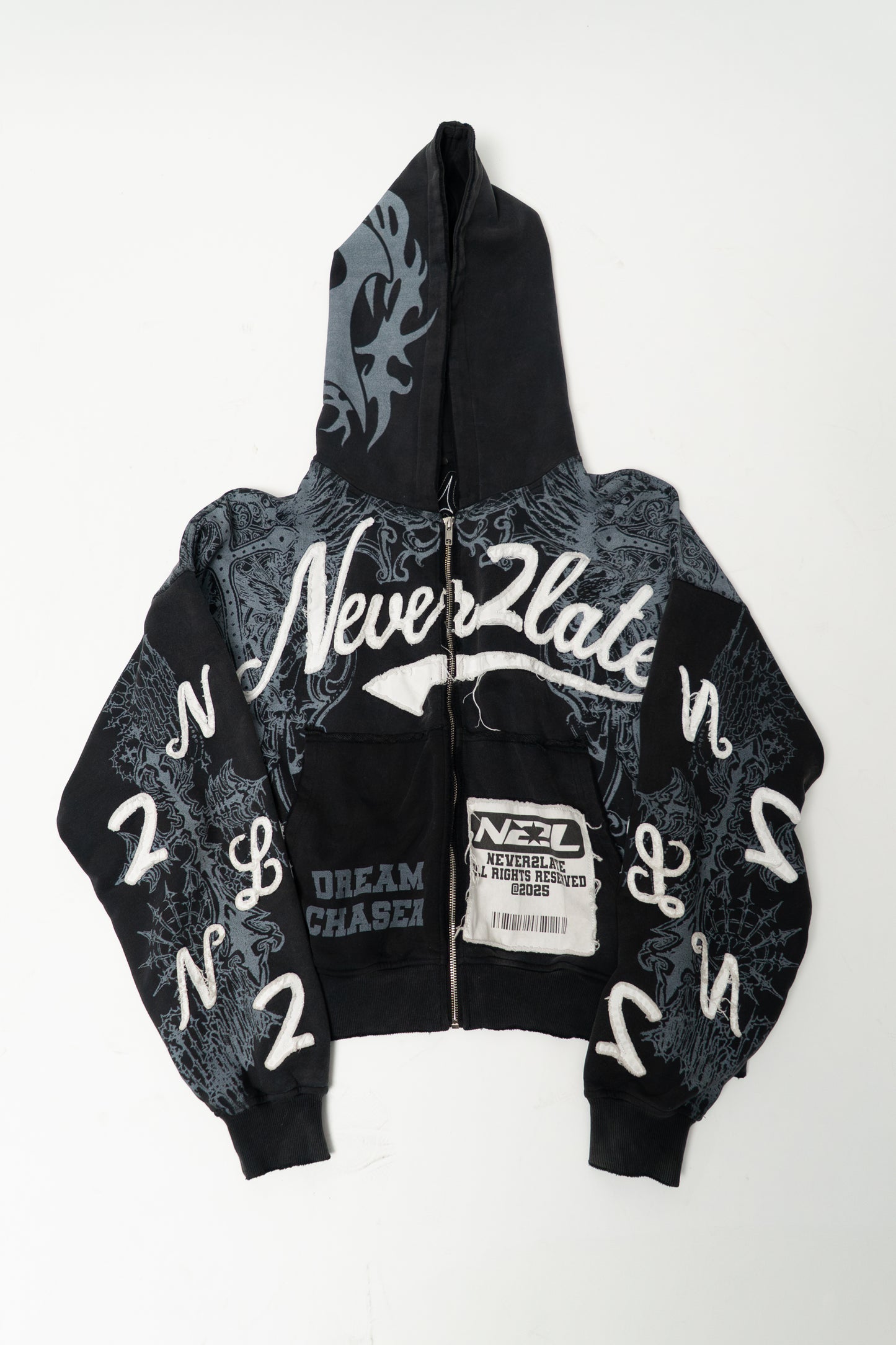 N2L zip up hoodie
