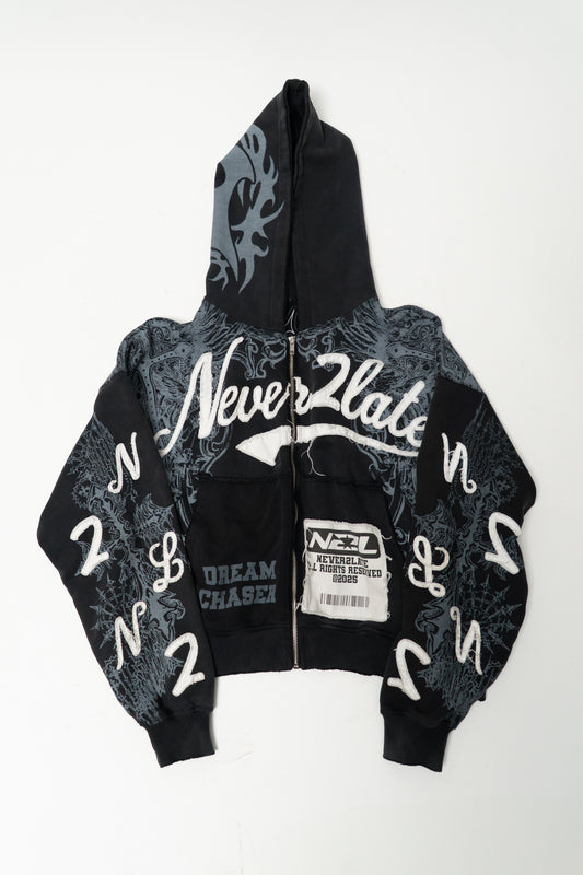 N2L zip up hoodie